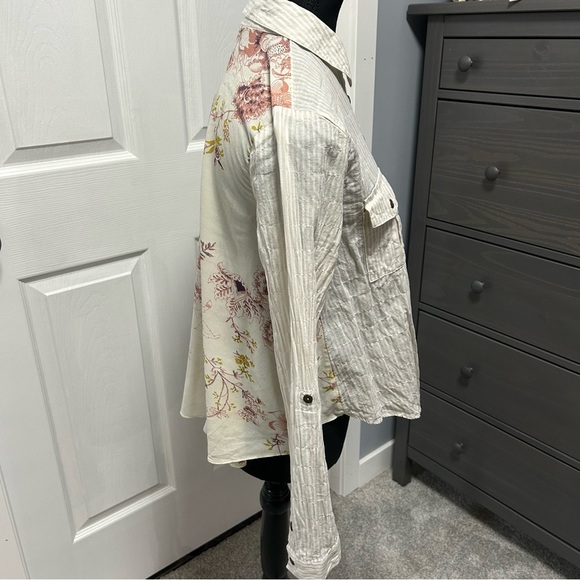 Free People Button Down Top - Picture 3 of 5